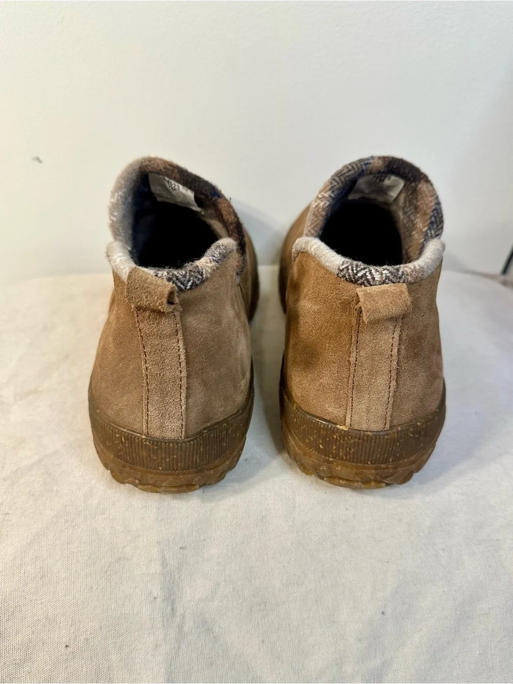 Minnetonka Northmost Suede Ankle Boots Dusty Brown 7